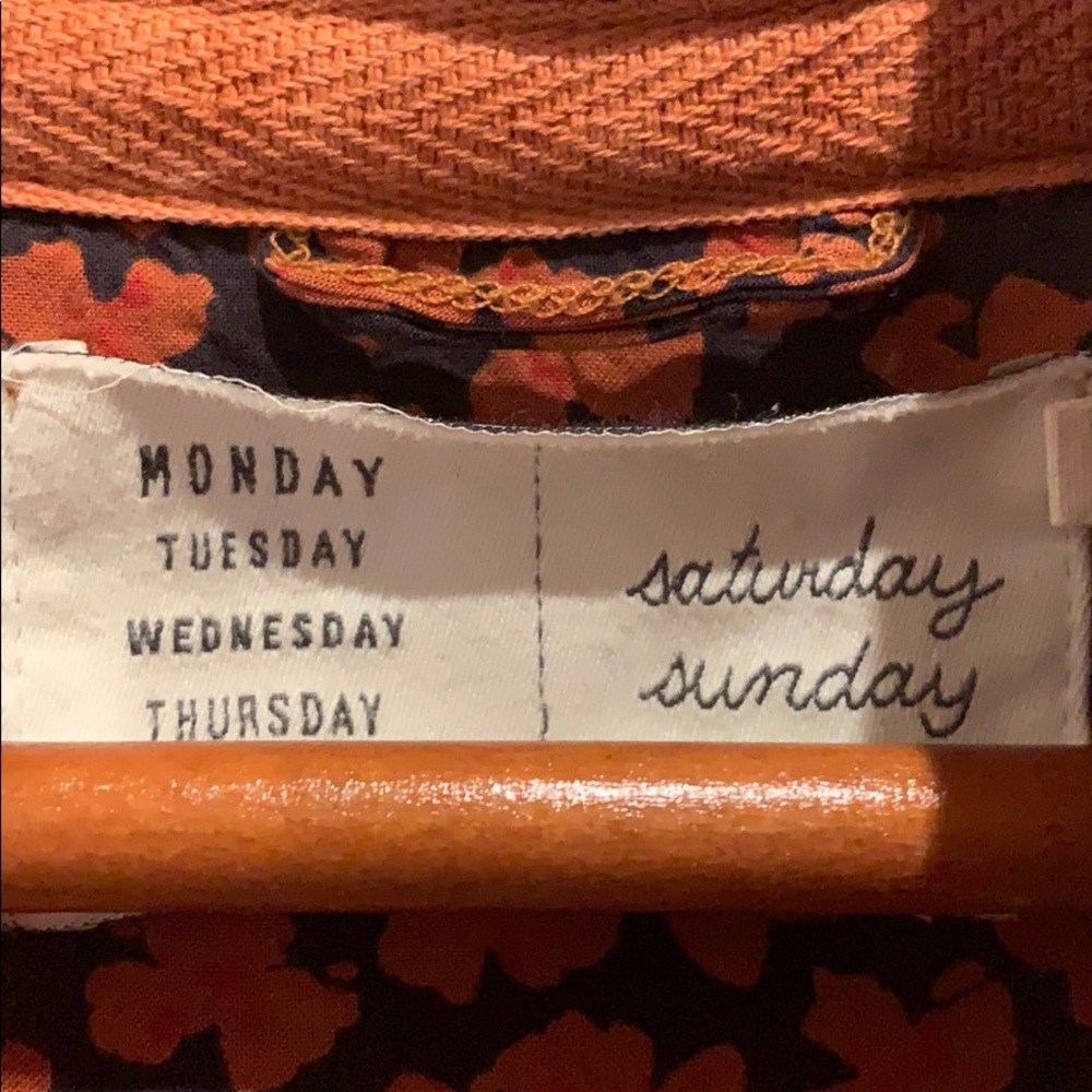 Rust orange bomber jacket - Picture 2 of 4